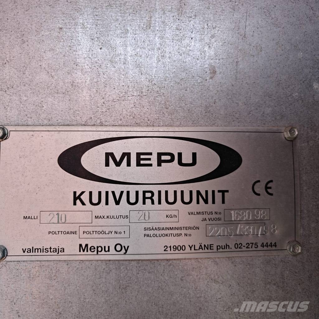 Mepu M 180 Suszarnie do ziarna