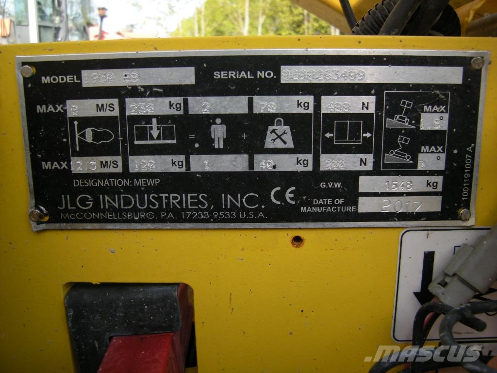 JLG 1930ES (ID3409) Elevadores de tesoura