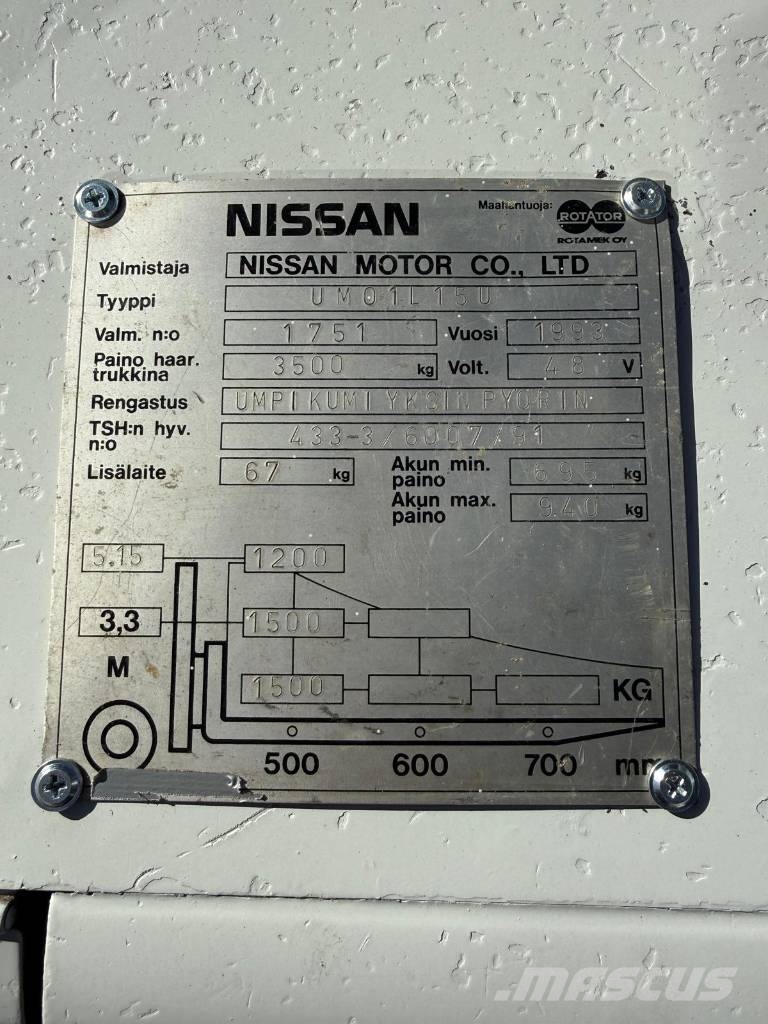 Nissan UM01L15U Elektriske trucker