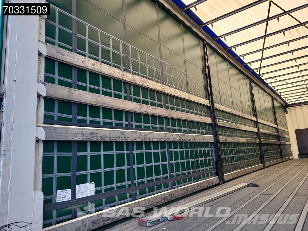 Krone SD Hardwood Omega Lift Axle Anti Vandalism Tents puspiekabes