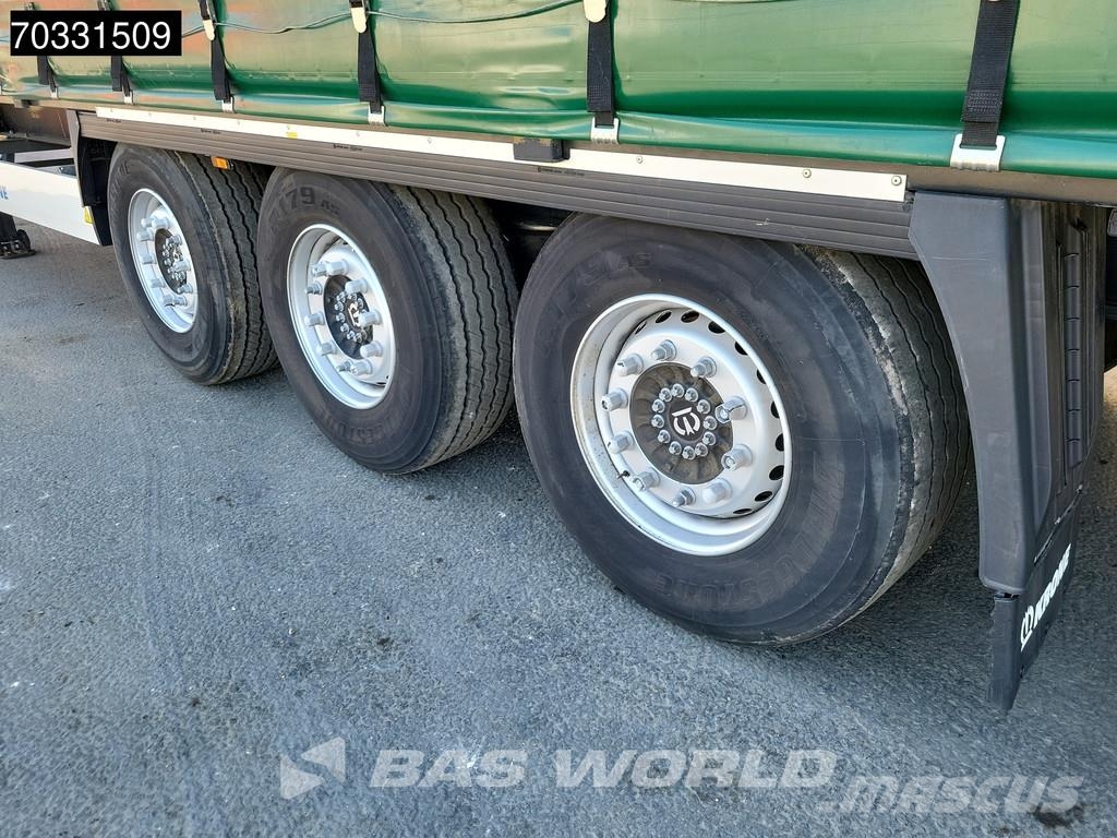 Krone SD Hardwood Omega Lift Axle Anti Vandalism Tents puspiekabes