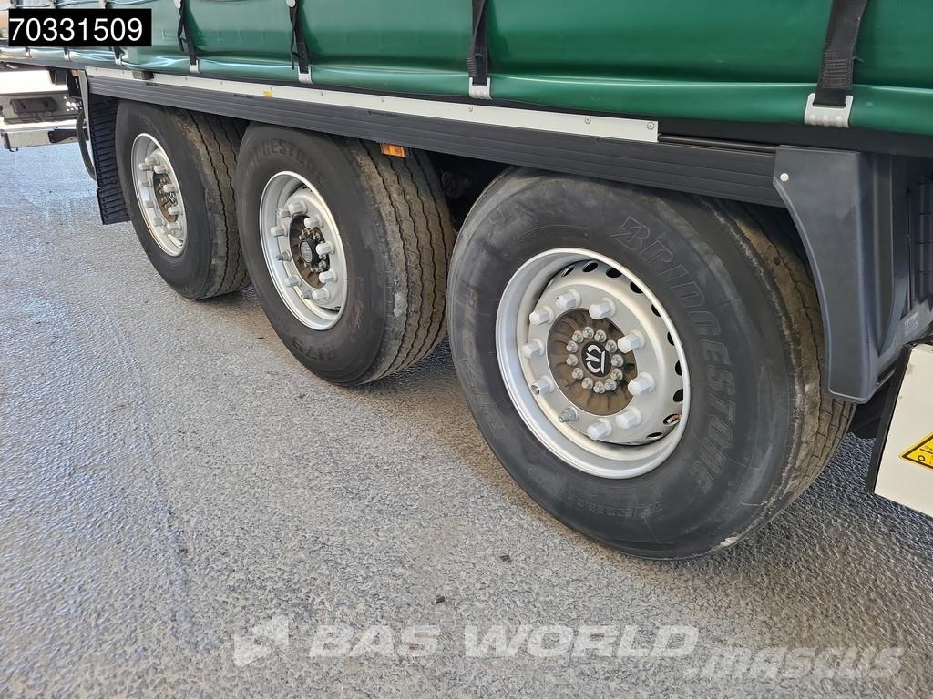 Krone SD Hardwood Omega Lift Axle Anti Vandalism Tents puspiekabes