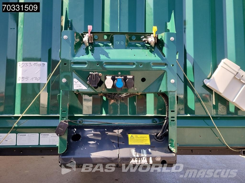Krone SD Hardwood Omega Lift Axle Anti Vandalism Tents puspiekabes