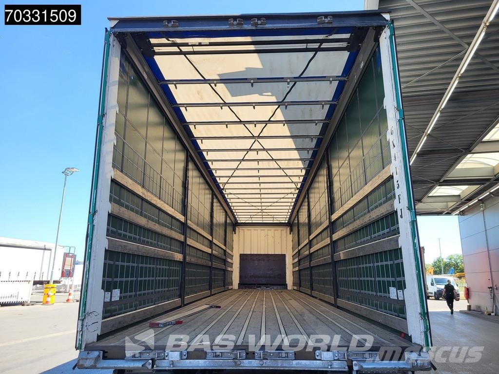 Krone SD Hardwood Omega Lift Axle Anti Vandalism Tents puspiekabes