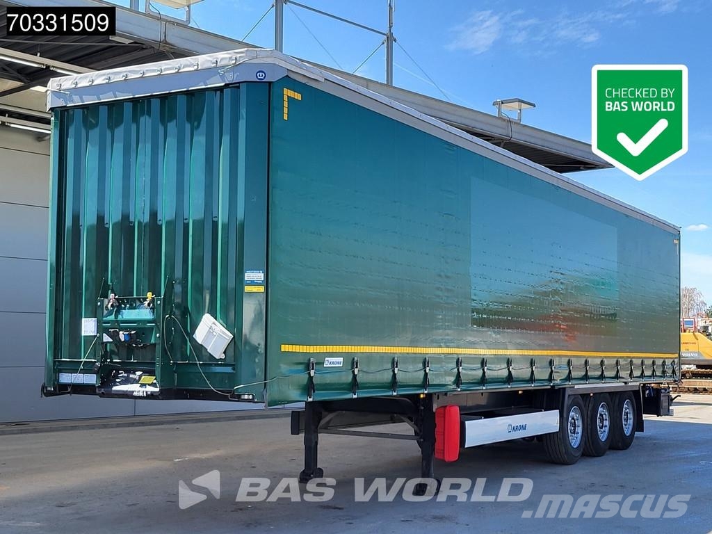 Krone SD Hardwood Omega Lift Axle Anti Vandalism Schuifzeilen