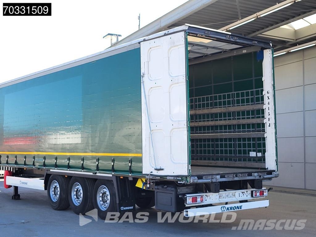 Krone SD Hardwood Omega Lift Axle Anti Vandalism Tents puspiekabes