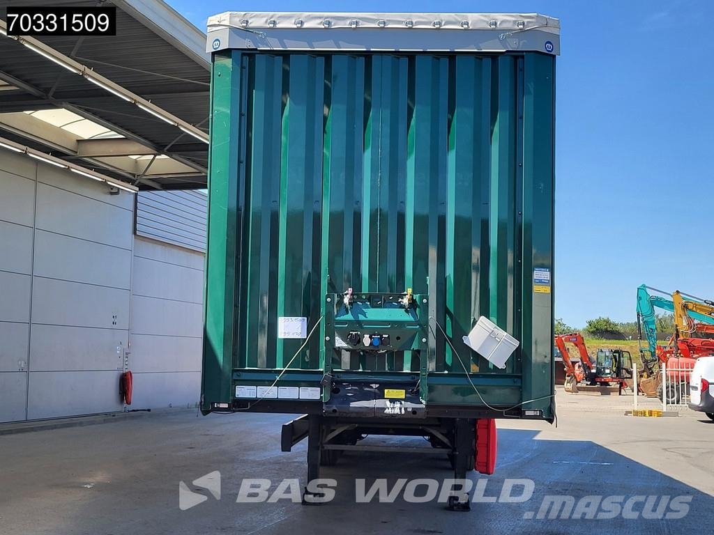 Krone SD Hardwood Omega Lift Axle Anti Vandalism Tents puspiekabes