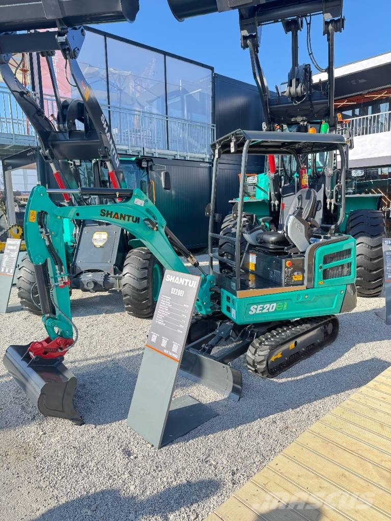 Shantui SE20 EI Elektro Minibagger Bobcat Volvo Wacker Miniexcavadoras
