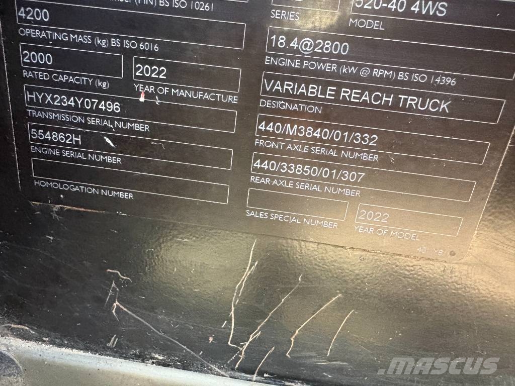 JCB 520-40 Teleskoplæssere
