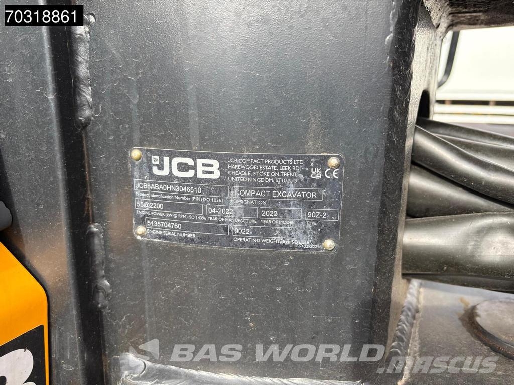 JCB 90Z-2 3 Buckets - A/C حفارات صغيرة أقل من 7 طن (حفارات صغيرة)