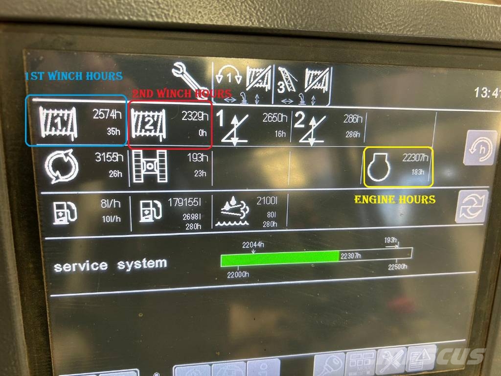 Liebherr LR 1250 트랙 크레인