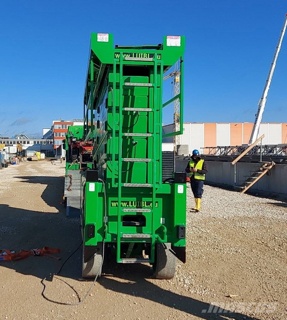 HAB S280-12 E4WDS AC, 28m,scissor lift, Hochregalbühne Žirkliniai keltuvai