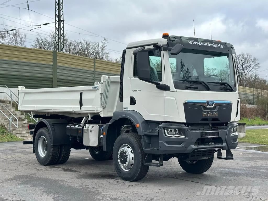 MAN TGM 18.320 MAN TGM 18.320 4X4 Euro 6e Euromix 3-Se Tipper trucks