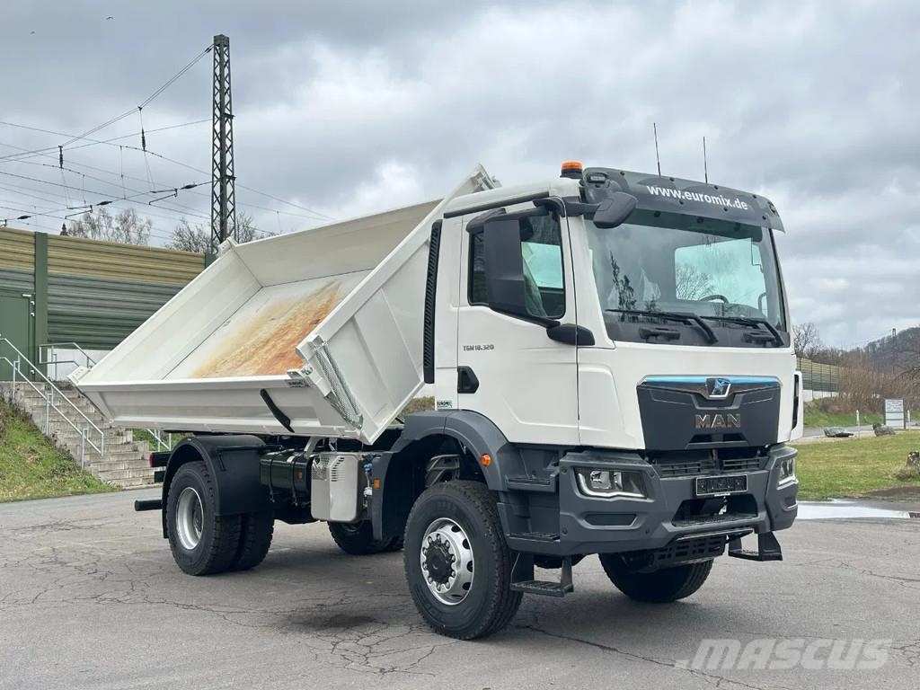 MAN TGM 18.320 MAN TGM 18.320 4X4 Euro 6e Euromix 3-Se Tipper trucks