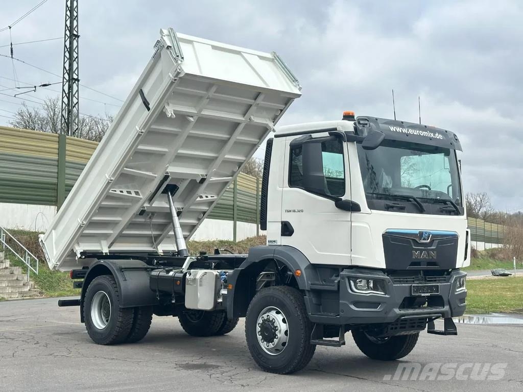 MAN TGM 18.320 MAN TGM 18.320 4X4 Euro 6e Euromix 3-Se Tipper trucks