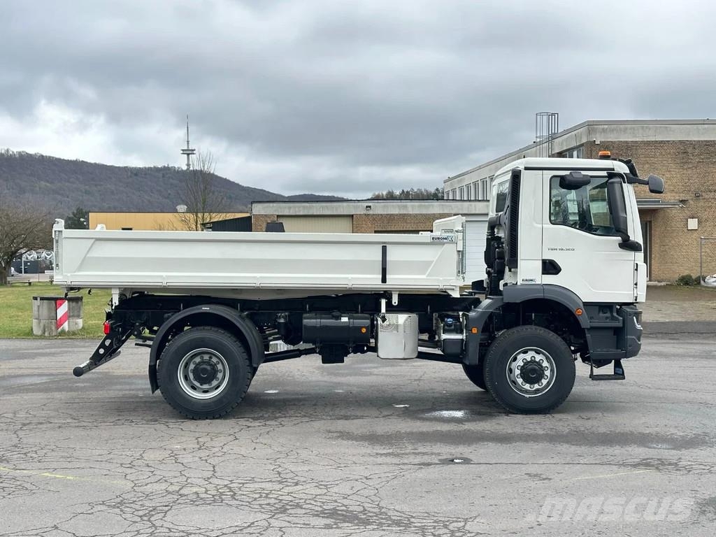 MAN TGM 18.320 MAN TGM 18.320 4X4 Euro 6e Euromix 3-Se Bañeras basculantes usadas