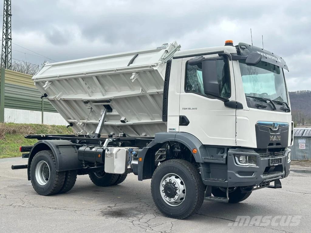 MAN TGM 18.320 MAN TGM 18.320 4X4 Euro 6e Euromix 3-Se Bañeras basculantes usadas