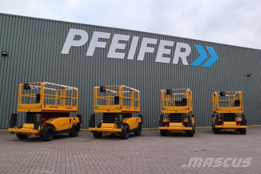 Haulotte Compact 12DX Valid Inspection, Diesel, 4x4 Drive, Elevadores de tesoura