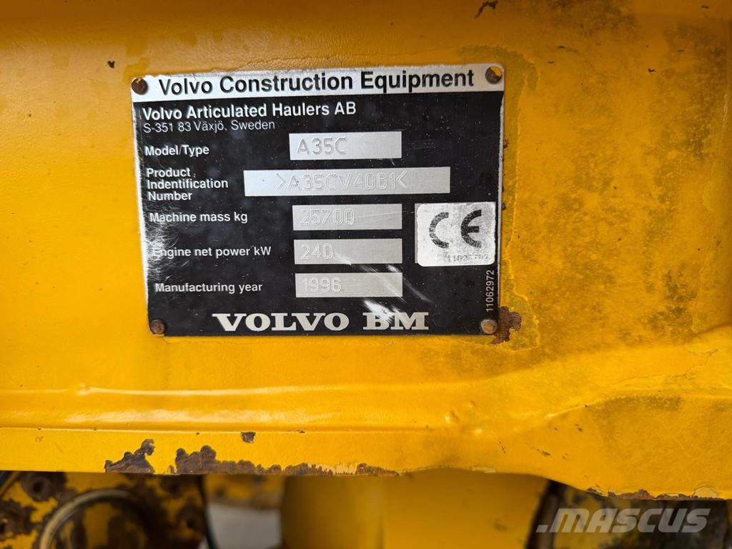 Volvo A35C . 铰接式自卸车