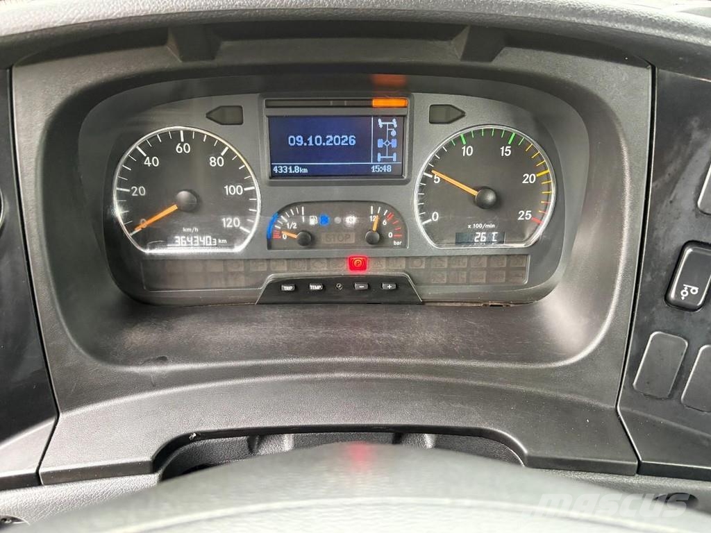 Mercedes-Benz Axor 2640 + PALFINGER PK 16001---2X EXT. + REMOTE Grues tout terrain