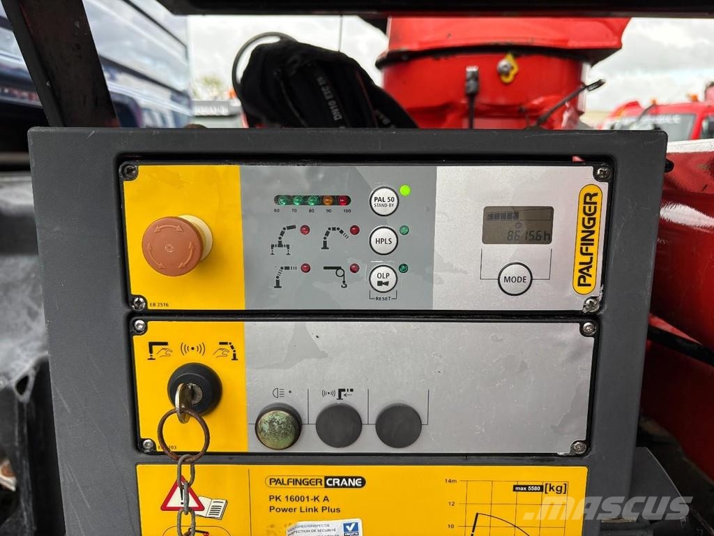 Mercedes-Benz Axor 2640 + PALFINGER PK 16001---2X EXT. + REMOTE Grues tout terrain