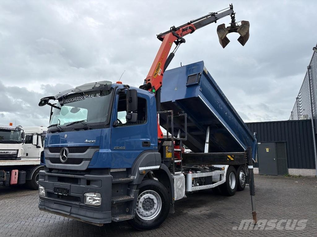 Mercedes-Benz Axor 2640 + PALFINGER PK 16001---2X EXT. + REMOTE Grues tout terrain