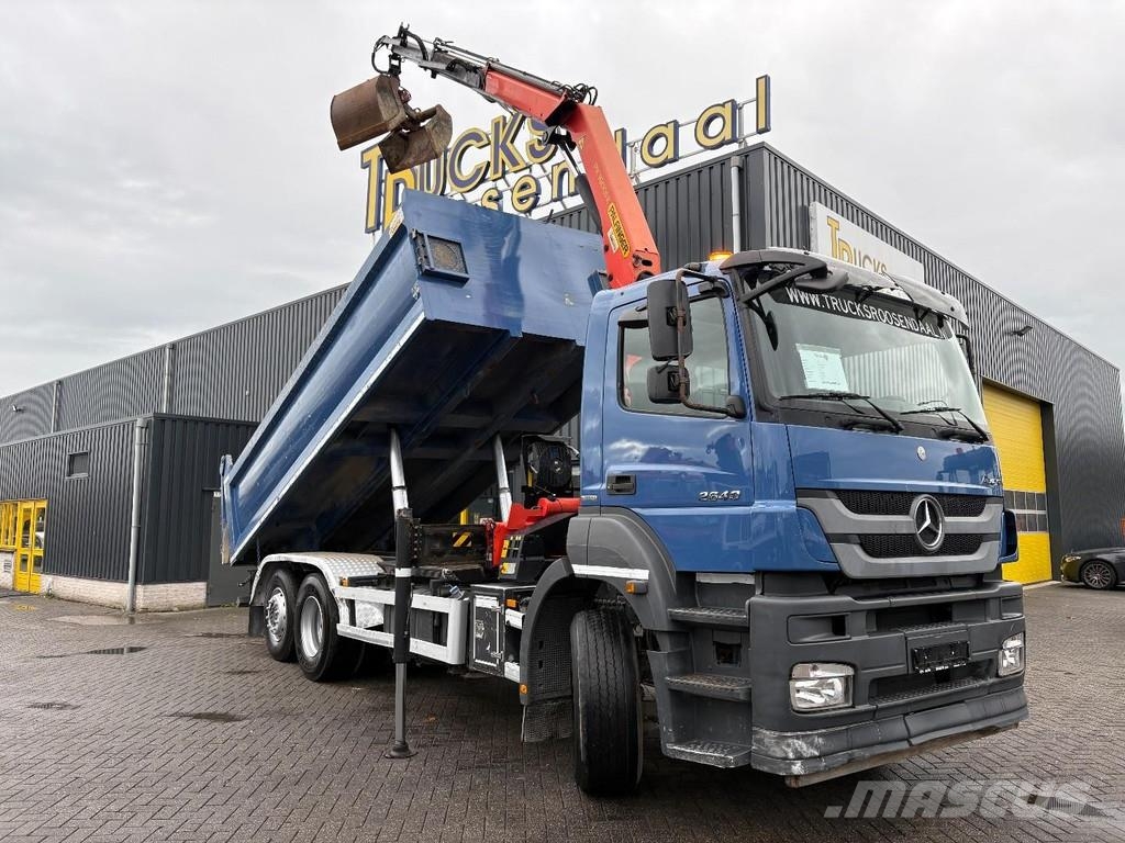 Mercedes-Benz Axor 2640 + PALFINGER PK 16001---2X EXT. + REMOTE Grues tout terrain