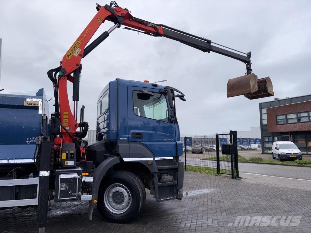 Mercedes-Benz Axor 2640 + PALFINGER PK 16001---2X EXT. + REMOTE Grues tout terrain