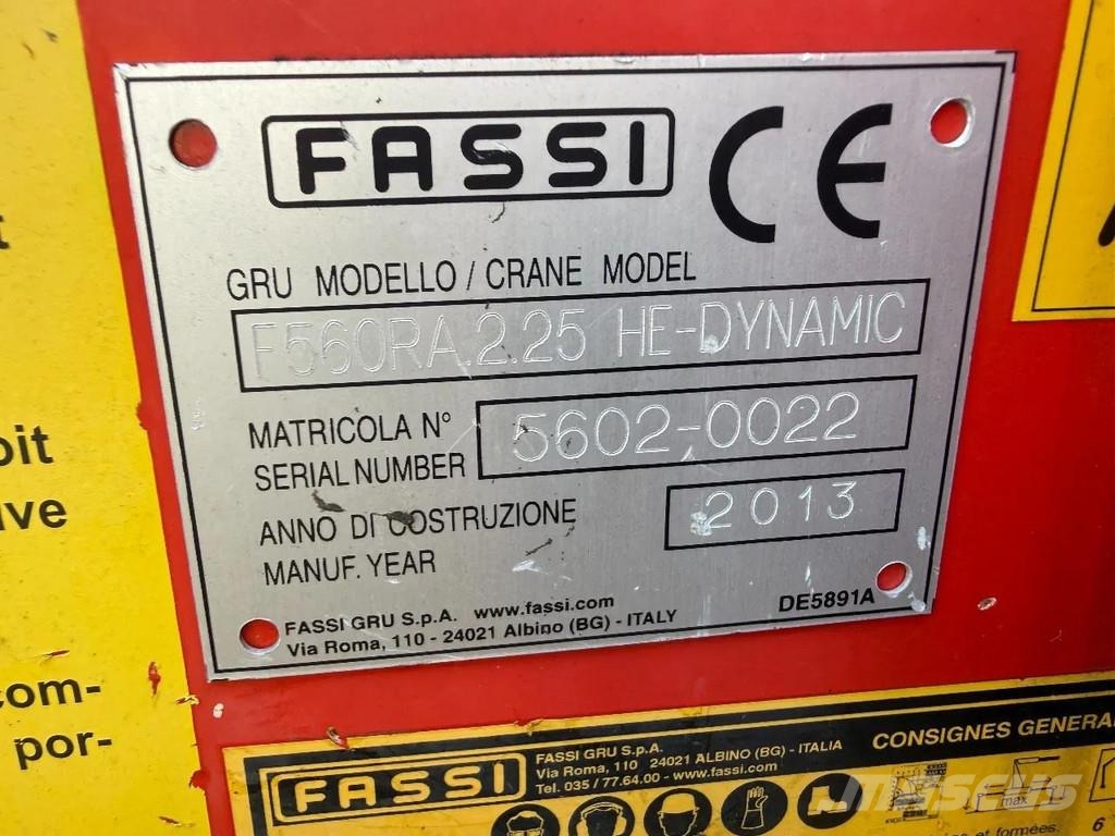 Scania G440 8X2 EURO 5 + FASSI F5602.25 + 2 AXLE TRAILER Kranen voor alle terreinen