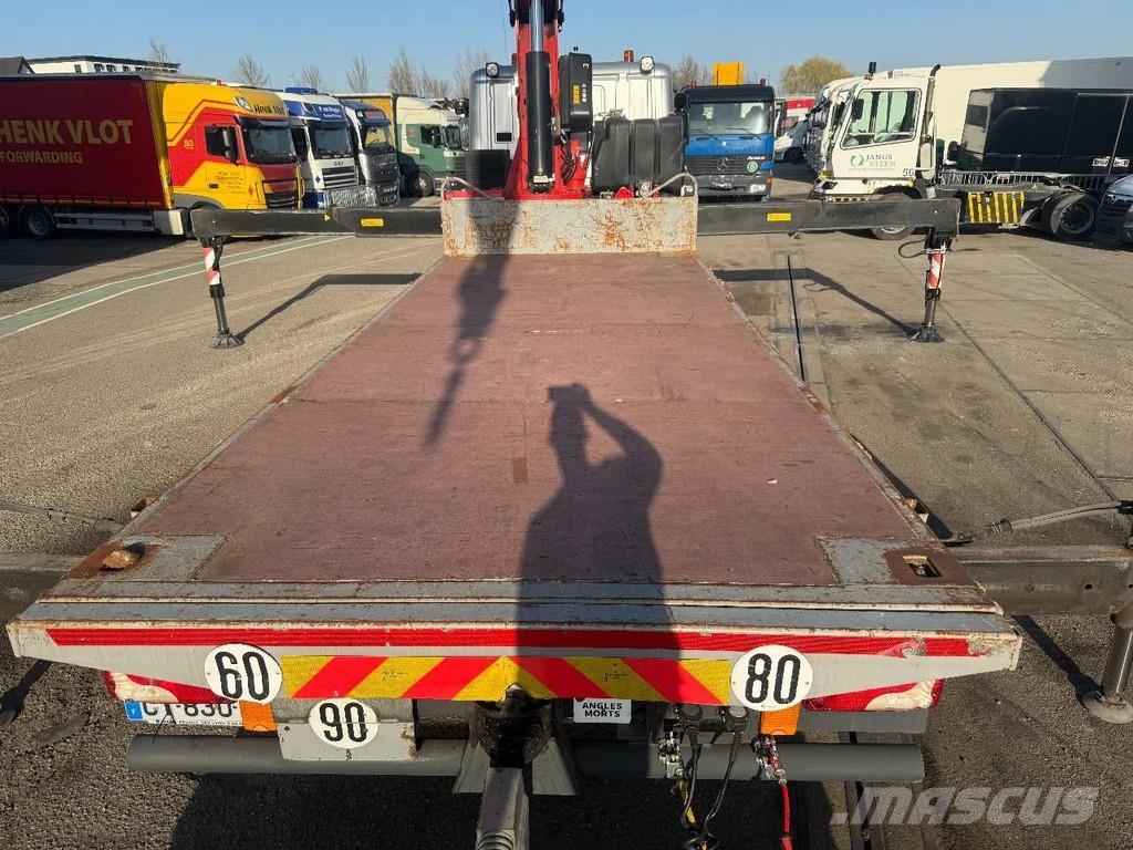 Scania G440 8X2 EURO 5 + FASSI F5602.25 + 2 AXLE TRAILER Kranen voor alle terreinen