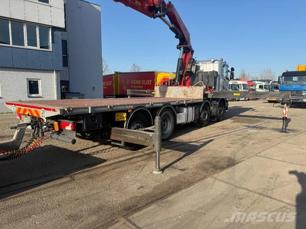 Scania G440 8X2 EURO 5 + FASSI F5602.25 + 2 AXLE TRAILER Kranen voor alle terreinen
