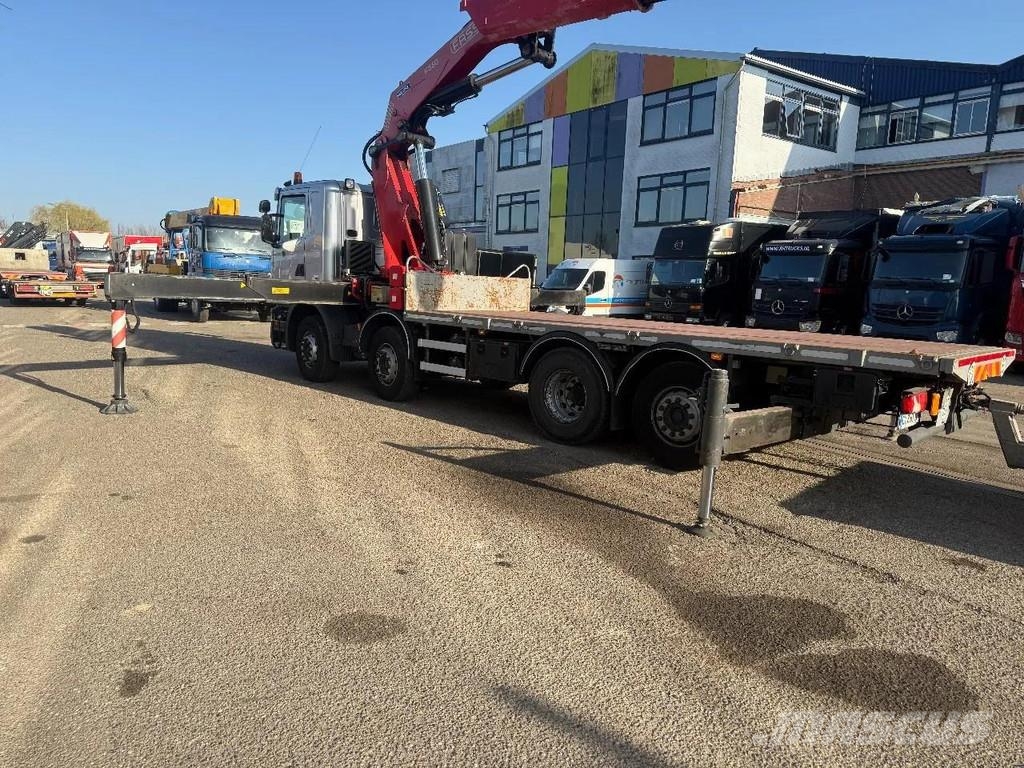 Scania G440 8X2 EURO 5 + FASSI F5602.25 + 2 AXLE TRAILER Kranen voor alle terreinen