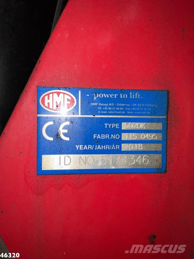 Volvo FM 500 Euro 6 HMF 50 Tonmeter laadkraan + Fly-Jib! Kranen voor alle terreinen