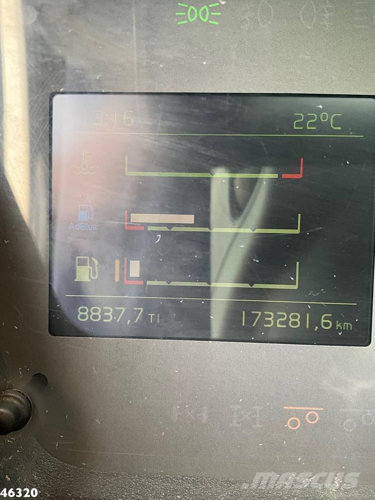 Volvo FM 500 Euro 6 HMF 50 Tonmeter laadkraan + Fly-Jib! Kranen voor alle terreinen