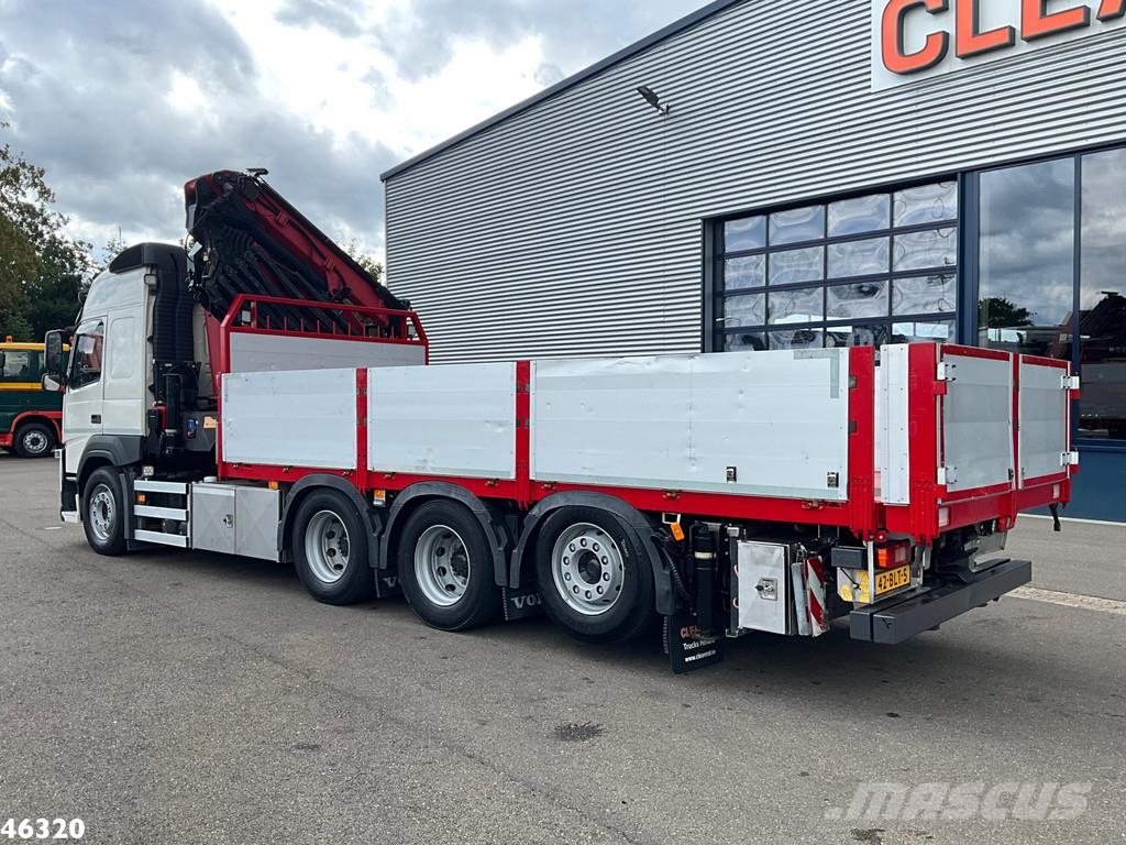 Volvo FM 500 Euro 6 HMF 50 Tonmeter laadkraan + Fly-Jib! Kranen voor alle terreinen