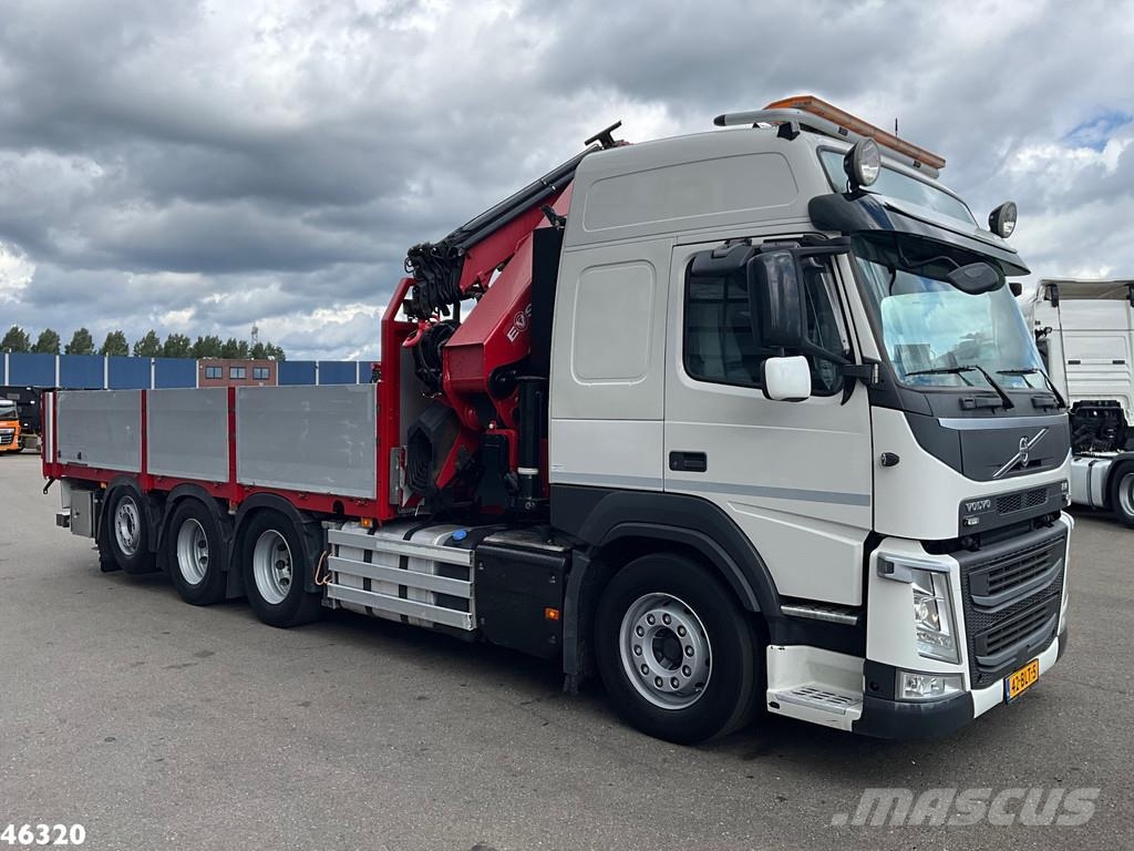 Volvo FM 500 Euro 6 HMF 50 Tonmeter laadkraan + Fly-Jib! Kranen voor alle terreinen