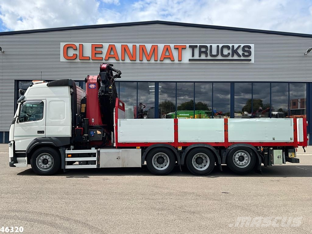 Volvo FM 500 Euro 6 HMF 50 Tonmeter laadkraan + Fly-Jib! Kranen voor alle terreinen