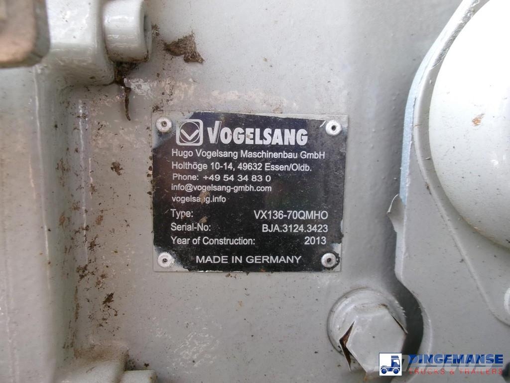 Mercedes-Benz Actros 2535 6x2 vacuum tank Saugbagger Kolkenzuigers