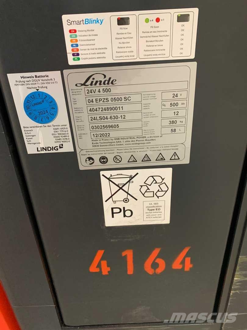 Linde D12HPSP Visokodvižni komisionirni viličar
