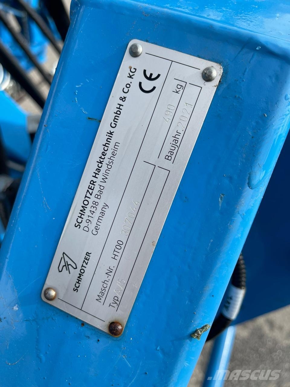 Schmotzer Hackgerät mit Verschieberahmen, Section Control, 7 Ostali priključki in naprave za pripravo tal