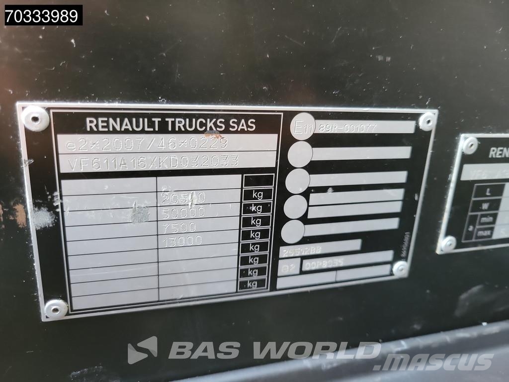 Renault T 460 6X2 NL-Truck APK 06-2027 SleeperCab Liftachs Tracteur routier