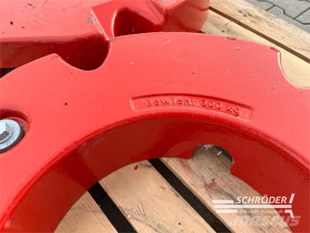  BELASTUNGSGEWICHTE 2X 300 KG الإطارات والعجلات والحافات