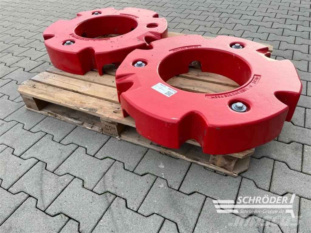  BELASTUNGSGEWICHTE 2X 300 KG الإطارات والعجلات والحافات
