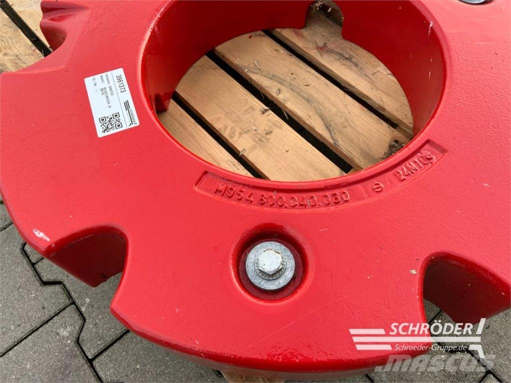  BELASTUNGSGEWICHTE 2X 300 KG الإطارات والعجلات والحافات