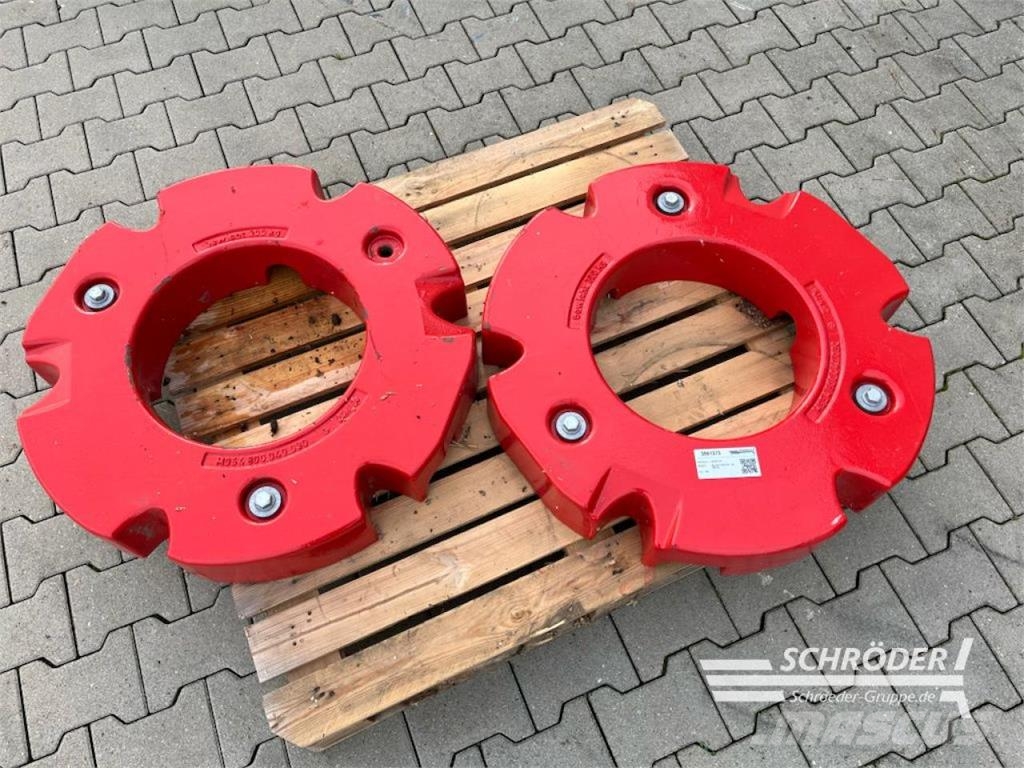  BELASTUNGSGEWICHTE 2X 300 KG الإطارات والعجلات والحافات