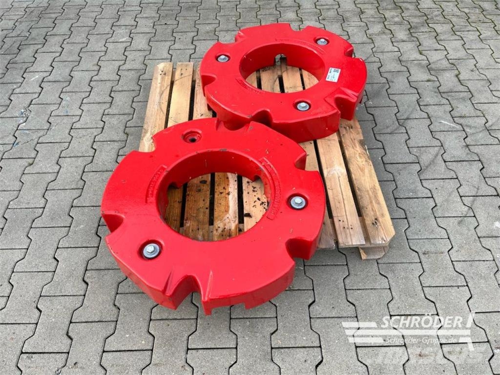  BELASTUNGSGEWICHTE 2X 300 KG الإطارات والعجلات والحافات