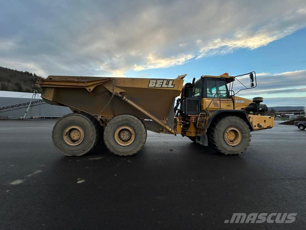 Bell B 40 D Rammestyrte Dumpere