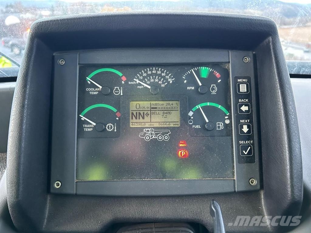 Bell B 40 D Rammestyrte Dumpere