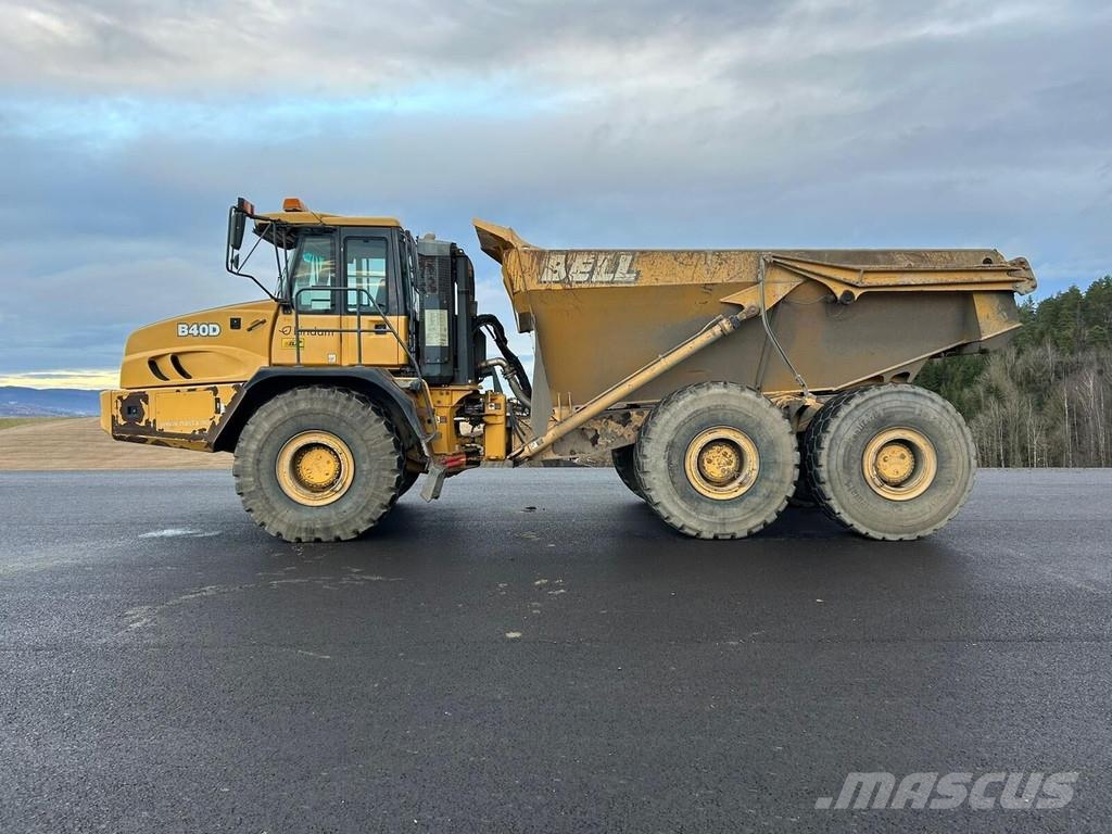 Bell B 40 D Rammestyrte Dumpere