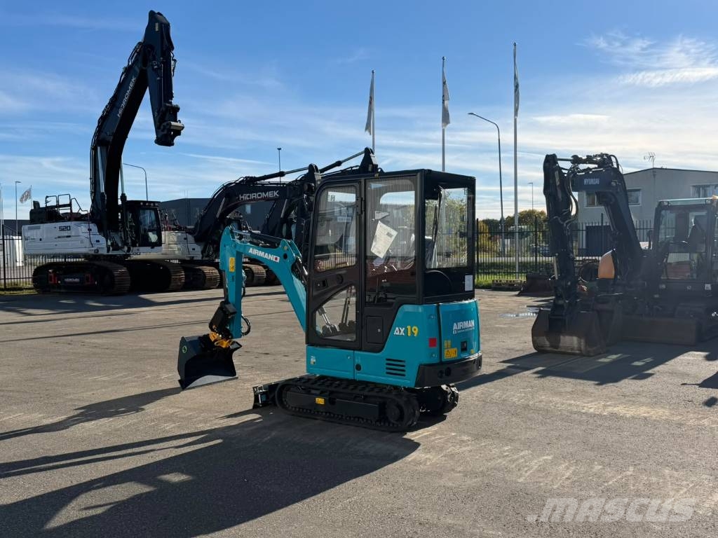 Airman AX 19 U Minigrävare < 7t